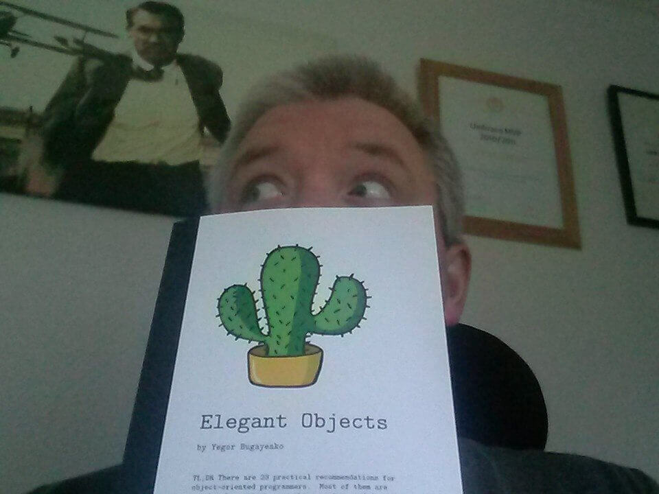 Lee with Elegant Objects book