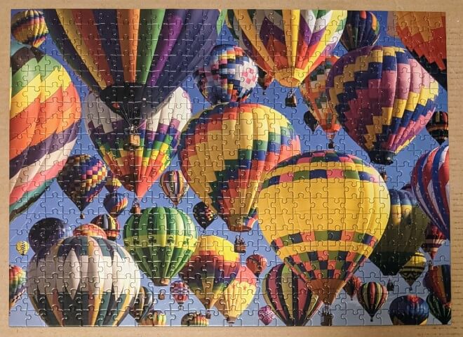 Balloon Festival. 500 piece jigsaw.